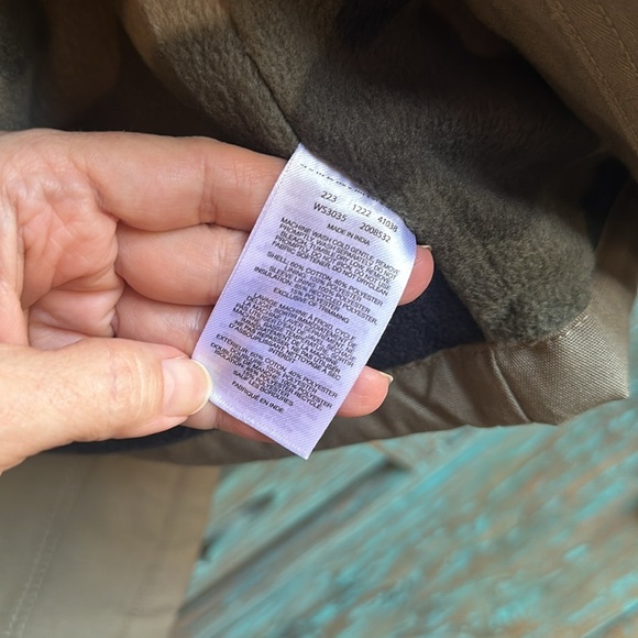 NWT $180 Columbia Loma Vista ll Jacket Size 6X Khaki/Green Camo Orange Collar - Picture 8 of 10